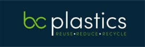 Blue and Green Logo for B & C Plastics