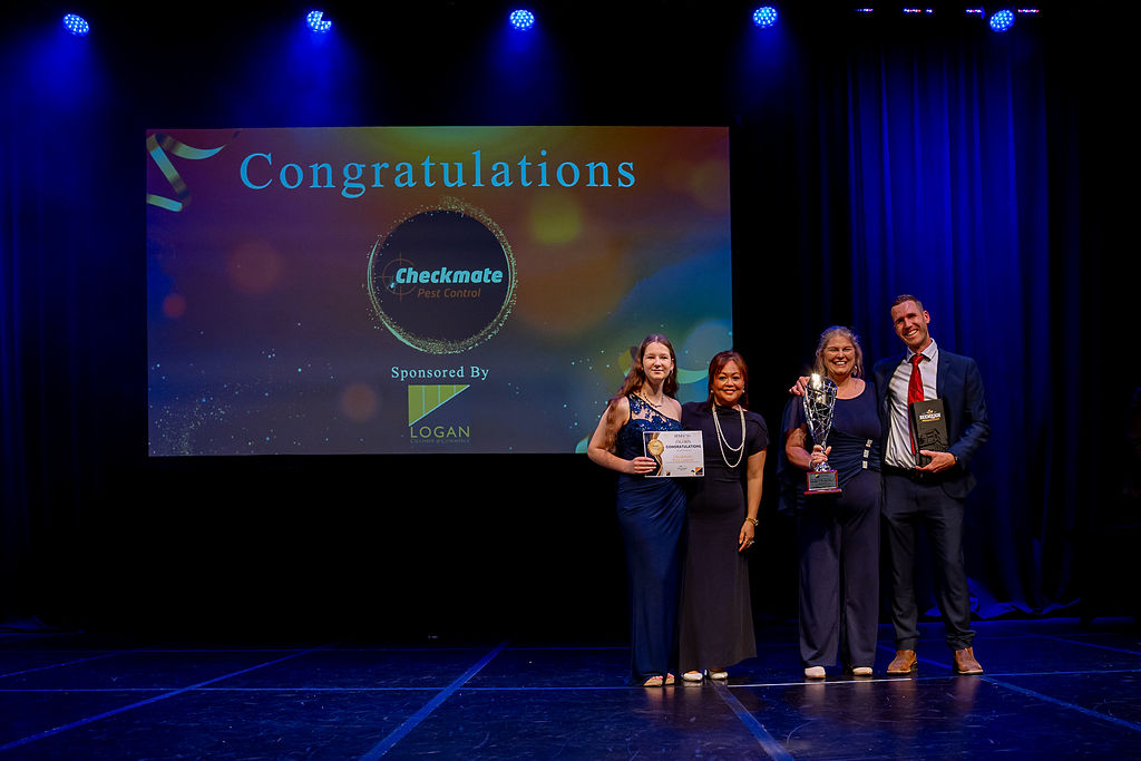 Logan BDA 2025 Checkmate Pest Control - Winner - Business of the Year - Small